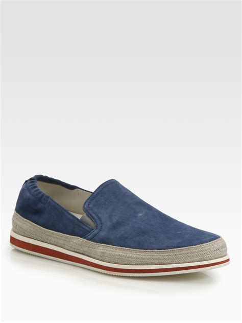 prada espadrilles mens|prada men's moccasins.